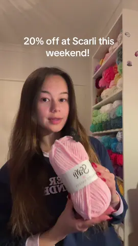 Just popping in to let ya’ll know about Scarli’s one month of business sale! 🩷 ends sunday 4th of August at 11pm AEST #crochettiktok #plushyarn #yarn #yarntok #yarnaustralia #smallbusinessaustralia #yarnbusiness #sale 