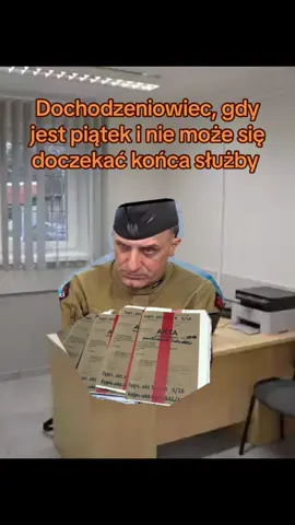 Zaletą dochodzeniówki jest grafik - po tym zalety się kończą 😂 #policijosmemos #polskapolicja #policja #mundurowka #wds #dochodzeniowka #jablonowski #piatek #koniec #zmiany #ile #czekac 