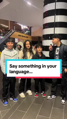 Say something in your language #fypシ #viral #saysomething #languages #countries #ethnicities #trivia 
