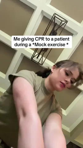 True Story: Gangster PA saving the scene , swish and all  #military #medical #emt #medstudent #militaryhumor 