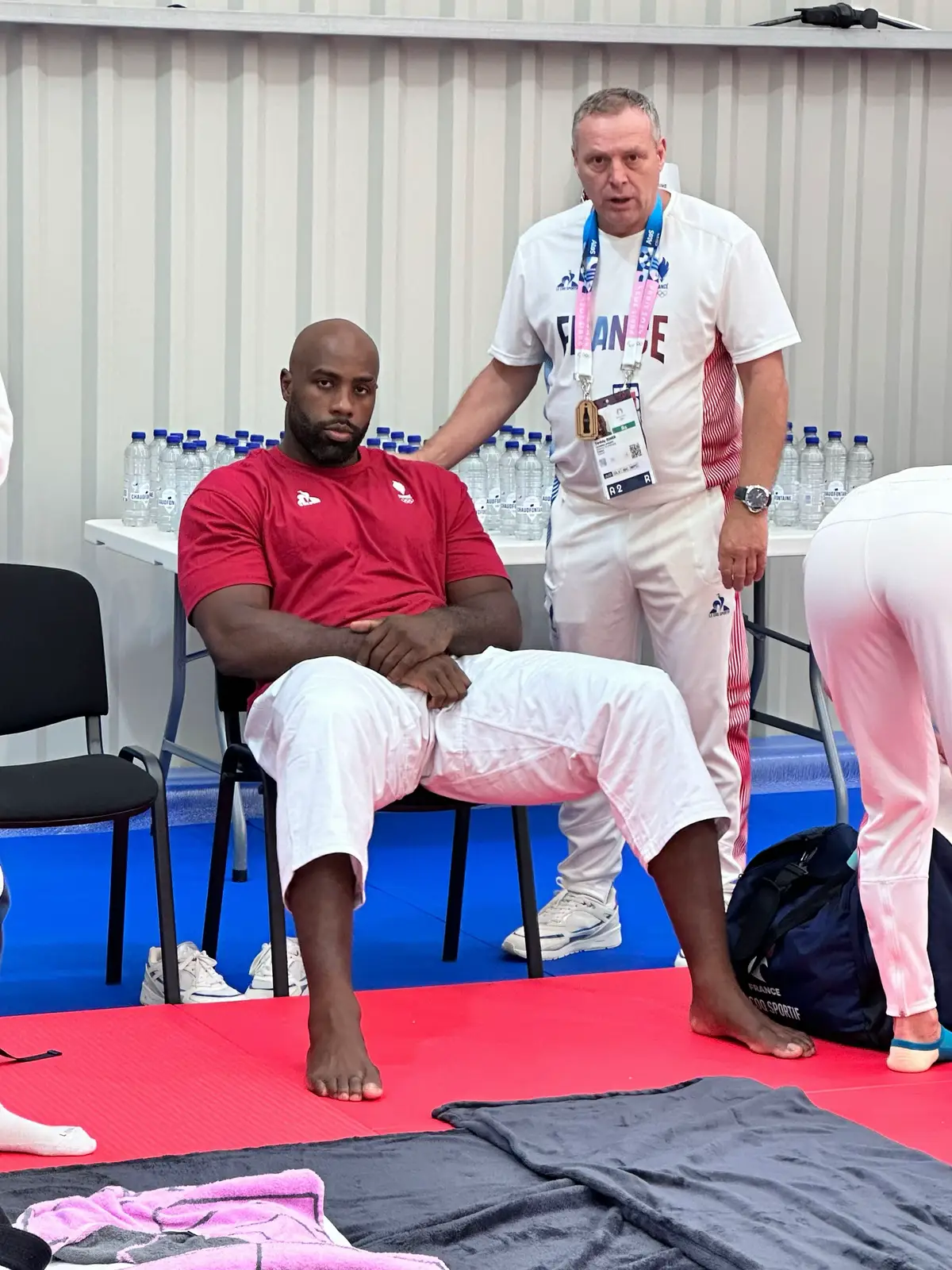 The Titans prepare! 😎 #JudoOlympics #Sport #Olympics #Paris2024