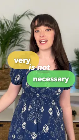 Very is not necessary! 🚫 Alternative to using Very. Domt forget to answer our queation at the end! 👀 #c1vocabulary #c2vocabulary  #englishwords #englishvocabulary 
