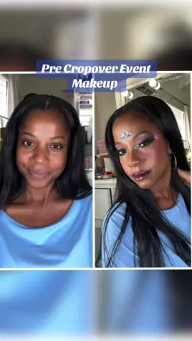 Gettin @Astra Babb ready for @RiseBarbados 🇧🇧🎉 #Barbados #cropover #cropovermakeup #cropover2024 #makeup #makeuptok #makeupartist #beforeandafter #Bajan #beauty 