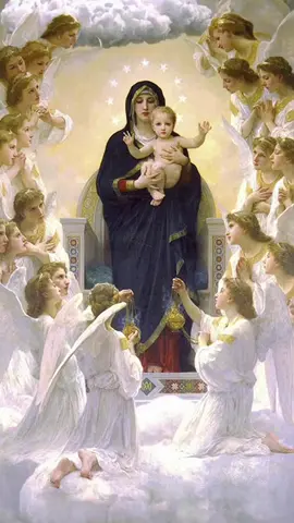 Nossa Senhora Rainha dos Anjos  #anjos #rainha #nossasenhora #oracao #solenidade #🌹🌹🌹 