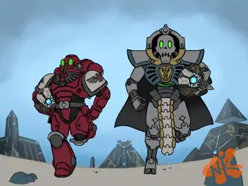 Una pequeña y graciosa animación de Trazyn y un cuervo sangriento!!! si quieren un vídeo de algún personaje o faccion en específica de warhammer o alguna franquicia que te gusta escribime en los comentarios y se la haré! Les mando un saludo Viajeros!!!. pd: pondría el nombre del autor original del vídeo pero no sé quién es exactamente más de esa marca de ague que dice NK que sale ahí, quien lo sepa que me diga quien es, muchas gracias Viajeros!!! #trazyn #trazyntheinfinite #necrons40k #necrons #spacemarines #warhammer40k #warhammer 