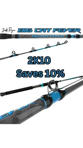 Y’all this rod is 🔥🔥🔥 Head over to @Catch The Fever and get you a few before they are gone! 2K10 saves 10% at checkout on all orders from Catch the Fever #fishing #catfishing #fishinglife #fishingrod #fishinggear 