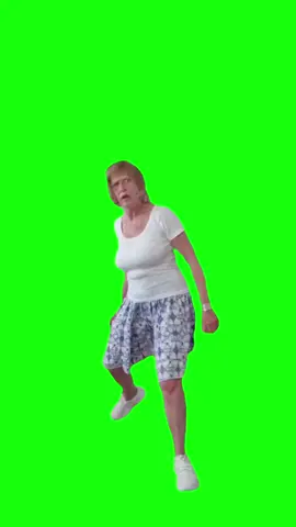 Crazy Dancing Lady | Green Screen #meme #memecut #meme #template #viral #fyp #dance 