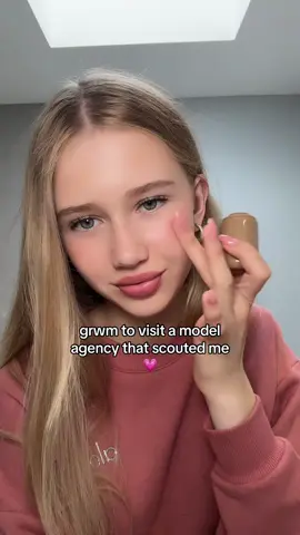 so EXCITING!! 💗😇 #modelling #model #agencylife #agency #futuremodel #grwm #grwmroutine #makeup 
