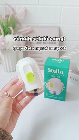 wajib cobain! di jamin ga akan nyesel wangi nya konsisten setiap harinya 💖 #stellapengharumruangan #stellaelectric #pengharumruangan #racuntiktok #videoviralitiktok #fypシ゚viral #barangberfaedah #barangbermanfaat 