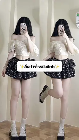 Muộn rùi nhưng có đồ xinbh#reviewquanao #aotrevai #aotrevaixinh #goclamdep #outfit #xuhuong #viral 