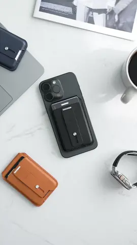 The ESR MagSafe wallet has multiple different features. And right now it's on sale, which makes it a great time to buy! #esr#magsafewallet#Tech#magsafe #wallet#viral#iphonetips#tiktokshopbacktoschool 