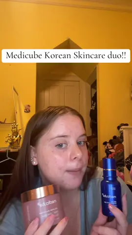 Part one of trying the MEDICUBE Korean Skincare duo!!🙌🏻This duo left my skin feeling refreshed, hydrated, non-irritated, and calm! #TikTokCreatorSearchInsightsIncentive #fypシ゚viral #skincare #skincareroutine #korean #koreanskincare #BeautyTok #koreanskincareproducts #skincare #skincareroutine #skintok 