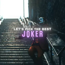 Who do you think the best joker is? #joker #jacknicholson #joaquinphoenix #heathledger #dc #laugh #whysoserious #puggie481 #viral #xyzabc #abcxyz #fyp #foryoupage #foryou #edit #highquality 