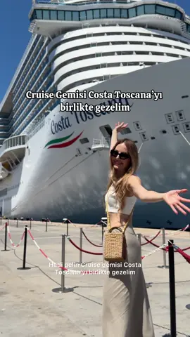 Cruise gemisinin içini beraber gezelim💙cruise seyahatini merak edenlere, Akdeniz limanlarından Barcelona-Palermo-İbiza-Roma-Savona-Marsilya turunu yaptığımız gemiyi birlikte gezelim. Gemi şirketinin ismi geçtiği için # Reklam yazalım.  #cruise #cruiseship #cruisetok #cruiselife #cruisetravel #seyahat #gezi #gezilecekyerler 