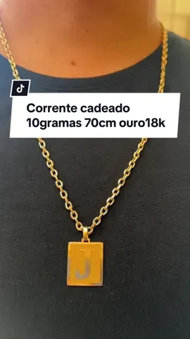 Corrente de ouro 18k  cadeado  10gramas 70cm. #joalheria #joias #joiaspersonalizadas #joiaspersonalizadas #joiasexclusivas #joiasparapai #joiasparapai #ouro #fyp #fffffffffffyyyyyyyyyyypppppppppppp #diadospais 