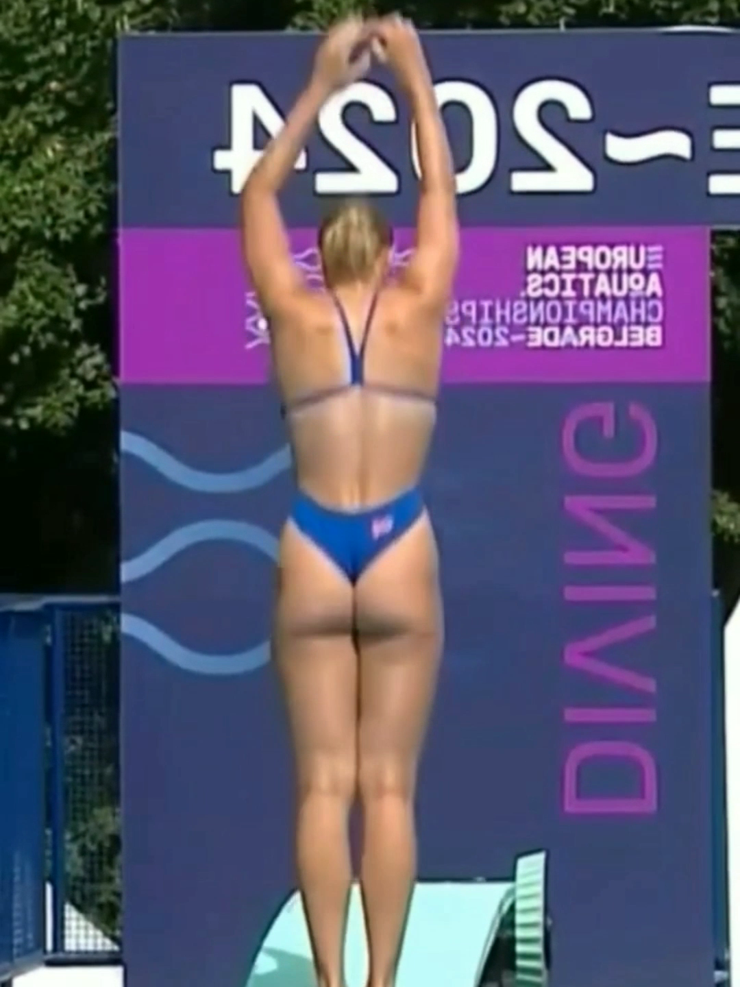 CAROLINE KUPKA | Women's Diving 3M Springboard - European Aquatics 2024 #diving #athlete #olympicsport #gymnastics #springboard #womensdiving #Paris2024 #Olympics