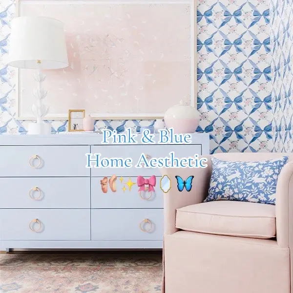 Give me all the bows, peonies, trinkets, and hydrangeas🦋💖💭🩰✨🎀🪞🤍🫖 #antiquefurniture #pinkhome #pinkandbluehomedecor #grandmillennialdecor #adorablehome #girlyhome #girlyaesthetic #teaparty 