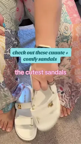 It can be hard to find sandals that are cute AND comfy, but these @Dream Pairs sandals are awesome 🥰  #summersale #TikTokFashion #shoelover #fashionfinds #shopnow #tiktokshop #dealalert  