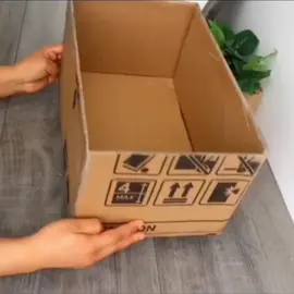#hermoso #cesto #reciclado #caja #carton #ideas_creativas_para_ti 
