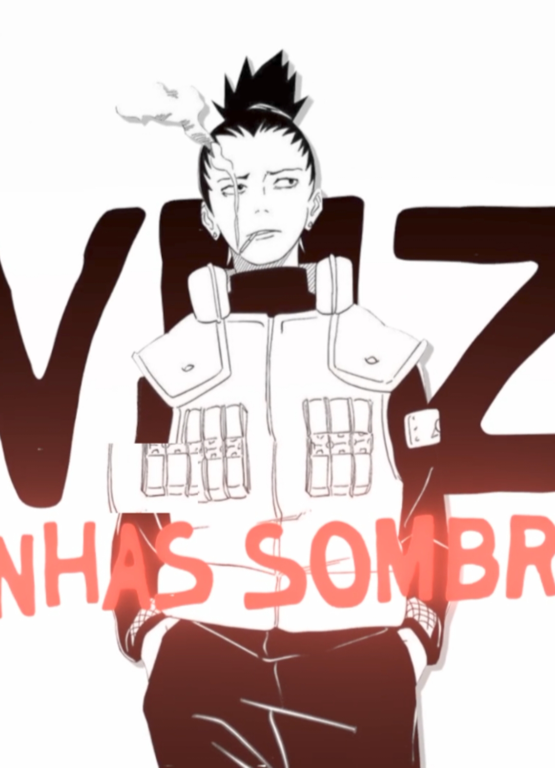 VMZ - Minhas Sombras ☁️ #vmz #shikamaru #rapgeek #tipografia #lyricsvideo #anime #edit #fyp #foryou 