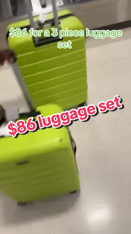 New luggage set for only $86???? RUN don’t WALK!!! #TikTokShopSummerSale #tiktok #tiktokshop #shopaholic #luggagehack #luggage #uuh 