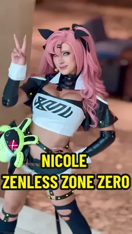 NEW COSPLAY ALERT! 💖 Nicole from Zenless Zone Zero! #zenlesszonezero #cosplay 