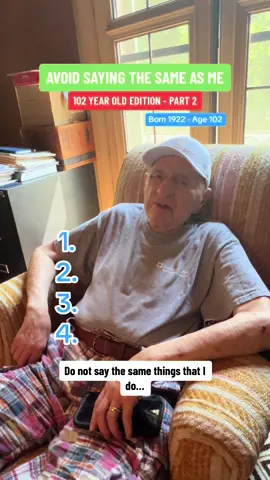 Can you avoid saying the same things as this 102 year old? #avoidsayingthesame #game #viral #challenge #trending #grandpa 