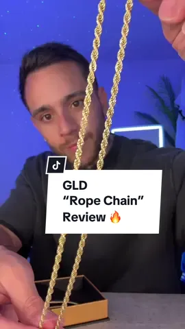 Had to review one of the most popular chains from @ShopGLD, the 4mm Rope Chain in Yellow Gold 🔥 #fyp #jewelry #chains #gldgang 