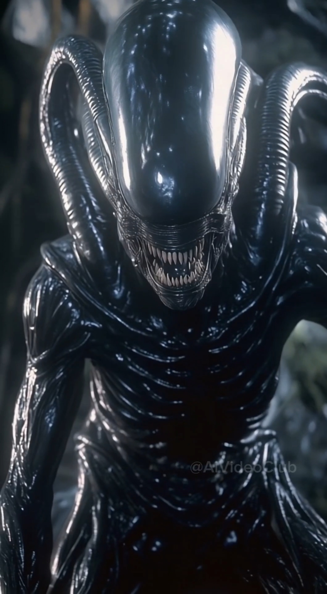 Alien Vs. Predator 👽 #aifilmmaking #alienvspredator #monsters #darkfantasy #aivideoclub 