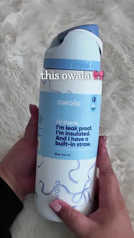 finally an owala girly 🎀🫶 — #owala #bowala #urbanoutfitters #bow #coquette #fyp #aesthetic #waterbottle 