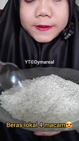 makan beras mentah#eatingsound #dymareal#rawrice#asmr #asmrsound#makanberasmentah