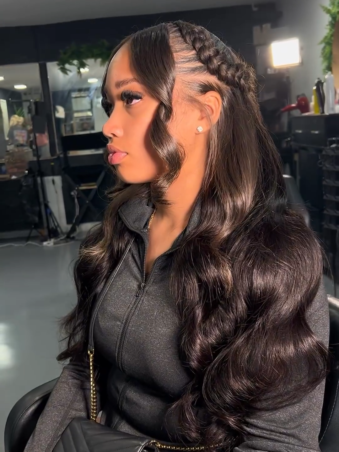 Killed this 🔥🔥 This is so prettyyyy😮‍💨😍😍 Amazing work by @jayysprettyass 🔥🔥 #halfuphalfdown #butterflybraids #braidstyles #bangs #curls #bodywave #bodywavehair #bodywavebundles #quickweave #promhair #graduationhairstyles #hairbundles #hairweave #hairextensions #hairtutorial #blackgirls #blackgirlhairstyles #blackgirlmagic #fypシ゚viral #fypageシ #ulithair #ulithairwig #ulitwig