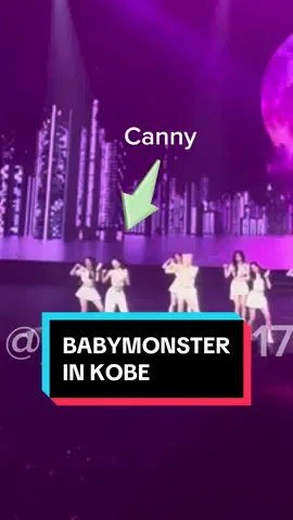 FIRST DAY IT WAS CANNY THEN SECOND DAY IT WAS AHYEON😕 PLEASE BE CAREFUL #ahyeon #chiquita #rora #rami #ruka #asa #pharita #babymonster #seeyouthereinkobe #神戸ワールド記念ホール 