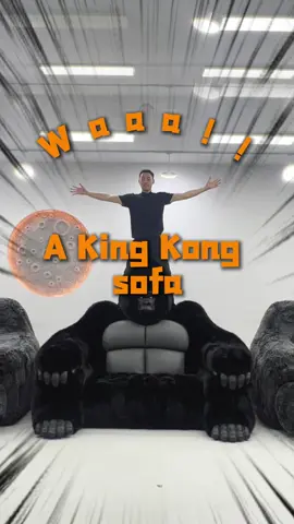 Imposing King Kong sofa!#sofa #gorilla #trendy #luxuryhomes #villa 