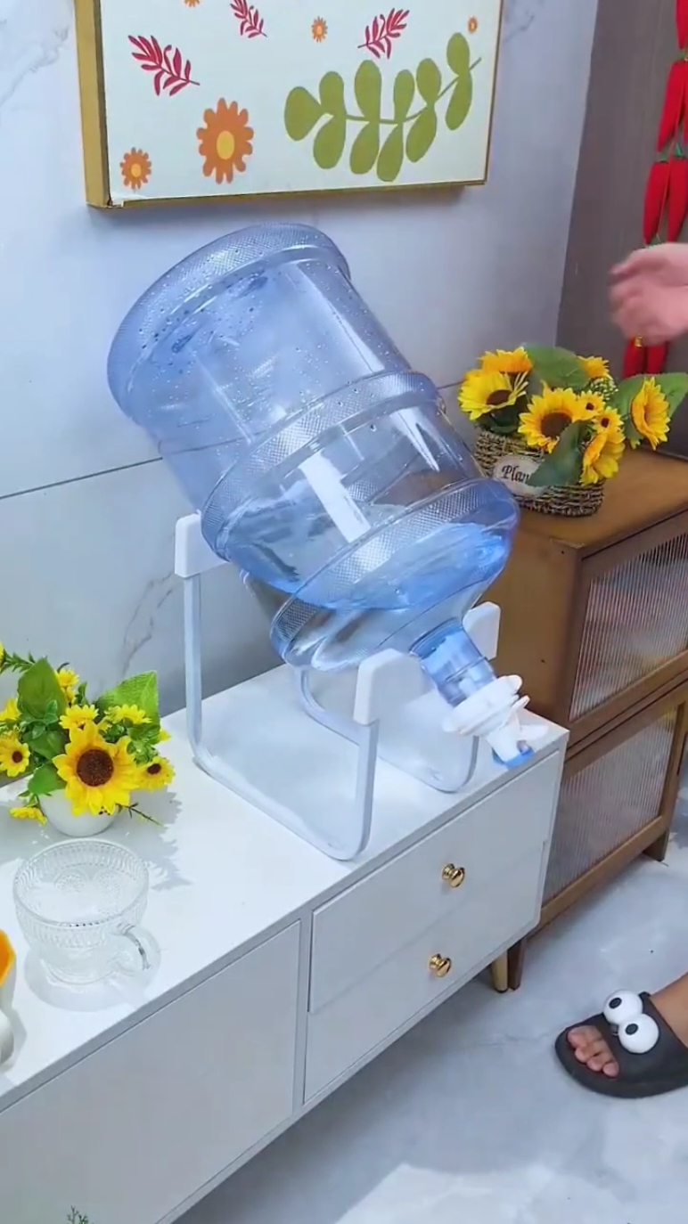Detachable Water Drinking Bucket Bracket   Mineral Water Folding Rack Floor Stand Holder Bottled Water Dispenser