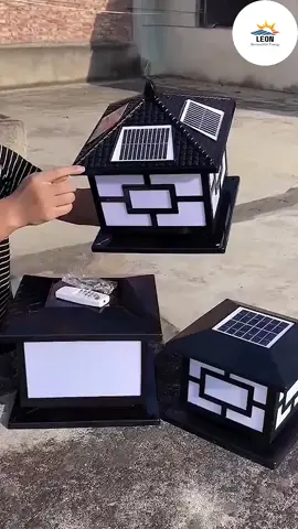 Đèn trụ cổng năng lượng mặt trời #denled #denledsanvuon #dentrucong #dentrucongnangluong #dentrucongnangluongmattroi 