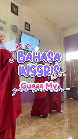 Bahasa Inggris - Unit 1 Guess my gestures - kata kerja lampau✨ #guru #gurusd #gurukreatif #gurumuda #kelas6 #icebreaking #game 