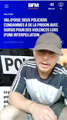Des policiers Français s'en sortent avec seulement du sursis après une agression en bande sur un jeune homme de 19 ans en 2021 qui a duré 40 minutes. Le collègue qui a dénoncé cette violence gratuite est lui détaché de la police et à déménagé de région par peur des représailles. #pourtoi #faitdivers #information #police #securite 