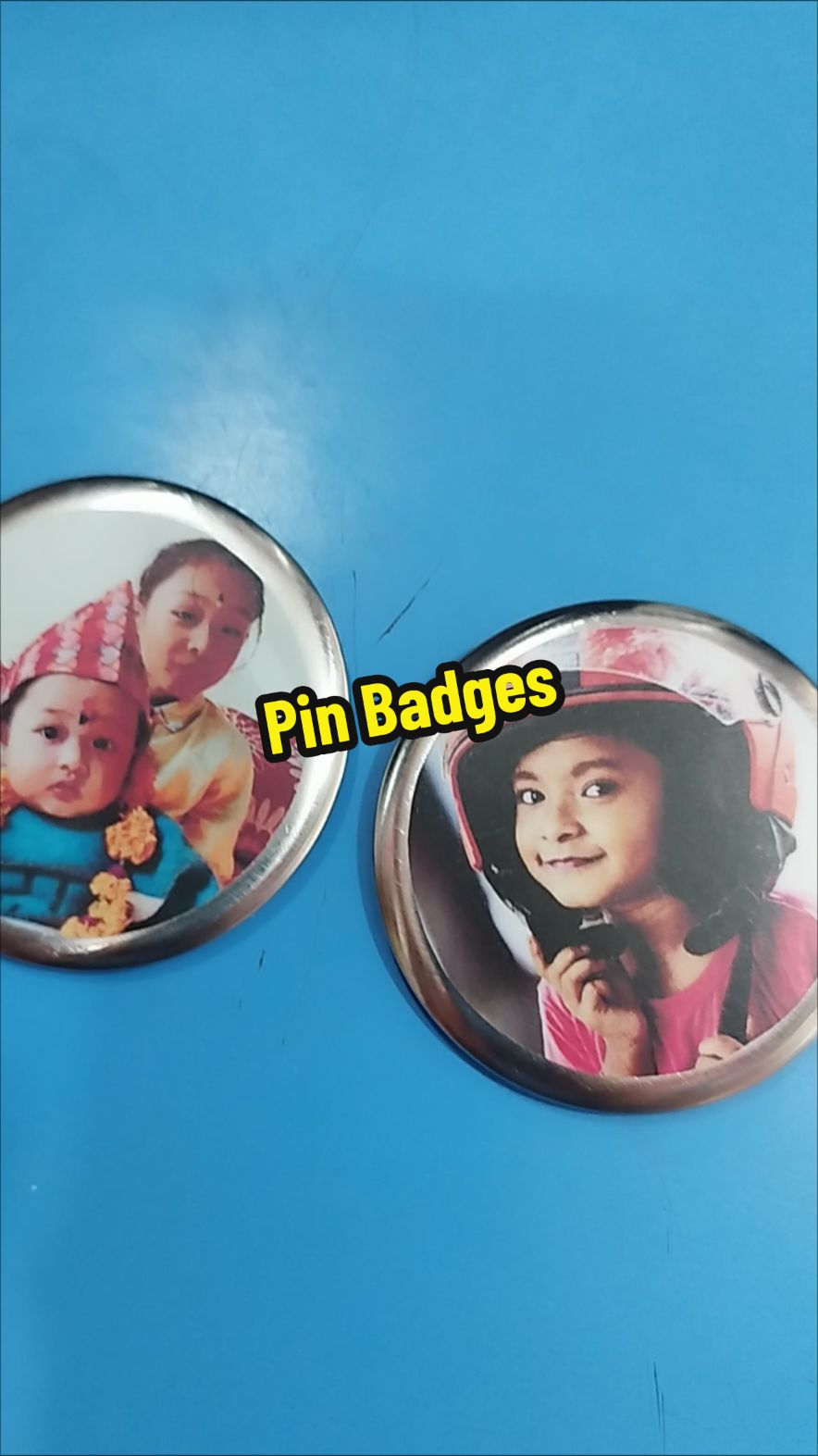 Customized Pin Badges at Rs 100/- only for Limited Time. whatsapp 9805897400 #mallaprintsdamauli  #pinbadges  #badges  #customizedpin  #customizedbadges 