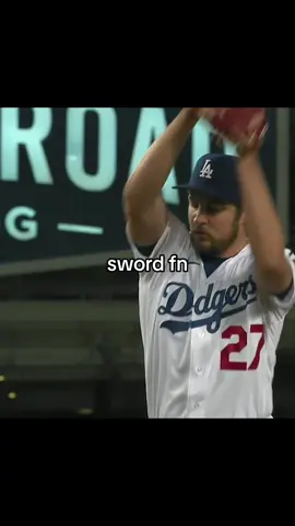 these pitches are nasty 🗡️ ##sword##baseball##trevorbauer##dodgers##MLB##baueroutage##pitcher##fn