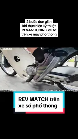 2 BƯỚC ĐƠN GIẢN KHI THỰC HIỆN REV-MATCHING VỀ SỐ TRÊN XE MÁY PHỔ THÔNG Trong video này, chúng tôi sẽ hướng dẫn bạn 2 BƯỚC ĐƠN GIẢN KHI THỰC HIỆN REV-MATCHING VỀ SỐ TRÊN XE PHỔ THÔNG KHÔNG CÔN một cách hiệu quả và an toàn. Từ việc về số để người ngồi sau không khó chịu đến về số kích hoạt phanh động cơ hỗ trợ giảm tốc khi đi phượt sẽ được trình bày chi tiết. Hãy theo dõi để có một chuyến đi an toàn và thú vị! #RevMatch #BlipThrottle #XeMay #VietNam #DayLaiXe #Phuot #LaiXeAnToan #HocVienOmCua #HVOC #don_so #phanh 