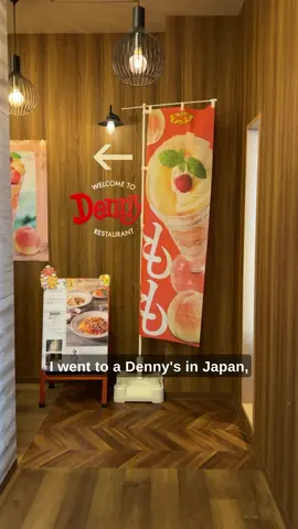 I tried Denny’s in Japan and it was nothing like home #japan #fyp #japanlife #japanesefood #foodjapan 