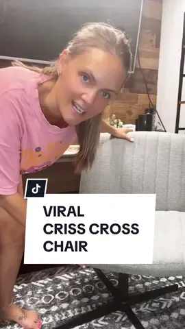 Theres a reason the criss cross chair has been viral for so long! Its perfect for your desk or vanity! I have had this chair for about 3 months and absolutely LOVE it!!! #crisscrosschair #viralcrisscrosschair #officechair #vanitychair #furniture #viralchair #tiktokshopbacktoschoolsale @Sweet Furniture Plus 