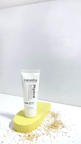 Physical Sunblock natasha yg ampuh banget buat melindungi kulit dari sinar matahari 😍 #natashaskincare #skincarenyaindonesia 