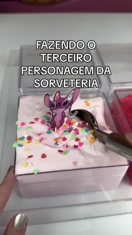 FAZENDO O TERCEIRO PERSONAGEM DA SORVETERIA DE SLIME #slime #sorveteria 
