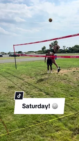 Saturdays are for rallies...y'know, like every other day of the week! 🏐🤩 #Volleyball #CoEdVolleyball #VolleyballWorld #GrassVolleyball #VolleyballRally #LongIsland #NewYork #LongIslandNewYork 