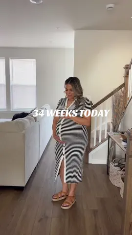 this one is emotional for me: we made it to 34 weeks baby girl. I delivered my first at 33.4wks and he was in the NICU for 19 days. Today we surpassed it & made it this far. “ 𝙷𝚊𝚟𝚎 𝙸 𝚗𝚘𝚝 𝚌𝚘𝚖𝚖𝚊𝚗𝚍𝚎𝚍 𝚢𝚘𝚞? 𝙱𝚎 𝚜𝚝𝚛𝚘𝚗𝚐 𝚊𝚗𝚍 𝚌𝚘𝚞𝚛𝚊𝚐𝚎𝚘𝚞𝚜. 𝙳𝚘 𝚗𝚘𝚝 𝚋𝚎 𝚏𝚛𝚒𝚐𝚑𝚝𝚎𝚗𝚎𝚍, & 𝚍𝚘 𝚗𝚘𝚝 𝚋𝚎 𝚍𝚒𝚜𝚖𝚊𝚢𝚎𝚍, 𝚏𝚘𝚛 𝚝𝚑𝚎 𝙻𝚘𝚛𝚍 𝚢𝚘𝚞𝚛 𝙶𝚘𝚍 𝚒𝚜 𝚠𝚒𝚝𝚑 𝚢𝚘𝚞 𝚠𝚑𝚎𝚛𝚎𝚟𝚎𝚛 𝚢𝚘𝚞 𝚐𝚘”.  𝙹𝚘𝚜𝚑𝚞𝚊 1:9 #34weekspregnant #pregnant #pregnantbelly #pregnanttiktok #thirdtrimester #pregnancyfashion #momstyle #pregnantoutfits #countdowntobaby #MomsofTikTok #8monthspregnant #34weekspregnant 