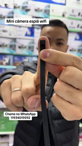 Mini camera espiã wifi  Chame no WhatsApp 11934019592 #camera #cameraespia #minicamera #seguranca 