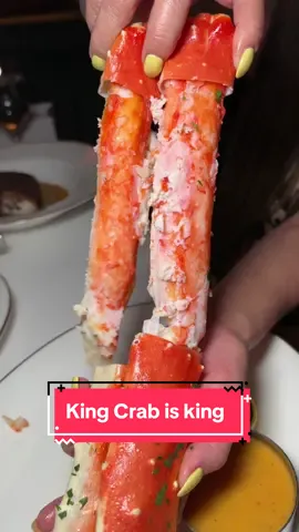 Don's Prime at Fontainebleau's King Crab is #seafood #foodporn #kingcrab #lasvegas 