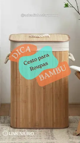 ✨ Cesto de Roupa Suja 70 Litros Lavanderia Bambu c/ Tampa Retangular Forrado  Dobrável.🧺✨ O cesto para roupas sujas é uma ótima opção para deixar sua casa bonita e organizada. Pratico, bonito e funcional, produzido com bambu, combina com os mais diversos estilos, inclusive os mais sofisticados.✨ 🌟Quer o Link do Produto? ➡️Link na Bio do Perfil ( https://mycollection.shop/larpromo, só clicar) ↪️Produto 150 Siga @achadinhoslarpromo para dicas incríveis de casa e decoração 🏡✨   #promo#achadinhos#casa#achadosparacasa#dicasparacasa#casaorganizada#dicasdecasa#decoraçãodecasa#decoracao#vidadoméstica#dicasdeorganização#casacomestilo#desingdeinteriores#lardocelar#cestoroupa#roupasuja#lavabo#lavanderia#banheiro#bambu#homedecor#decor#sustentabilidade#lavanderia#cestos  #cesto#cestoorganizador @achadinhoslarpromo 